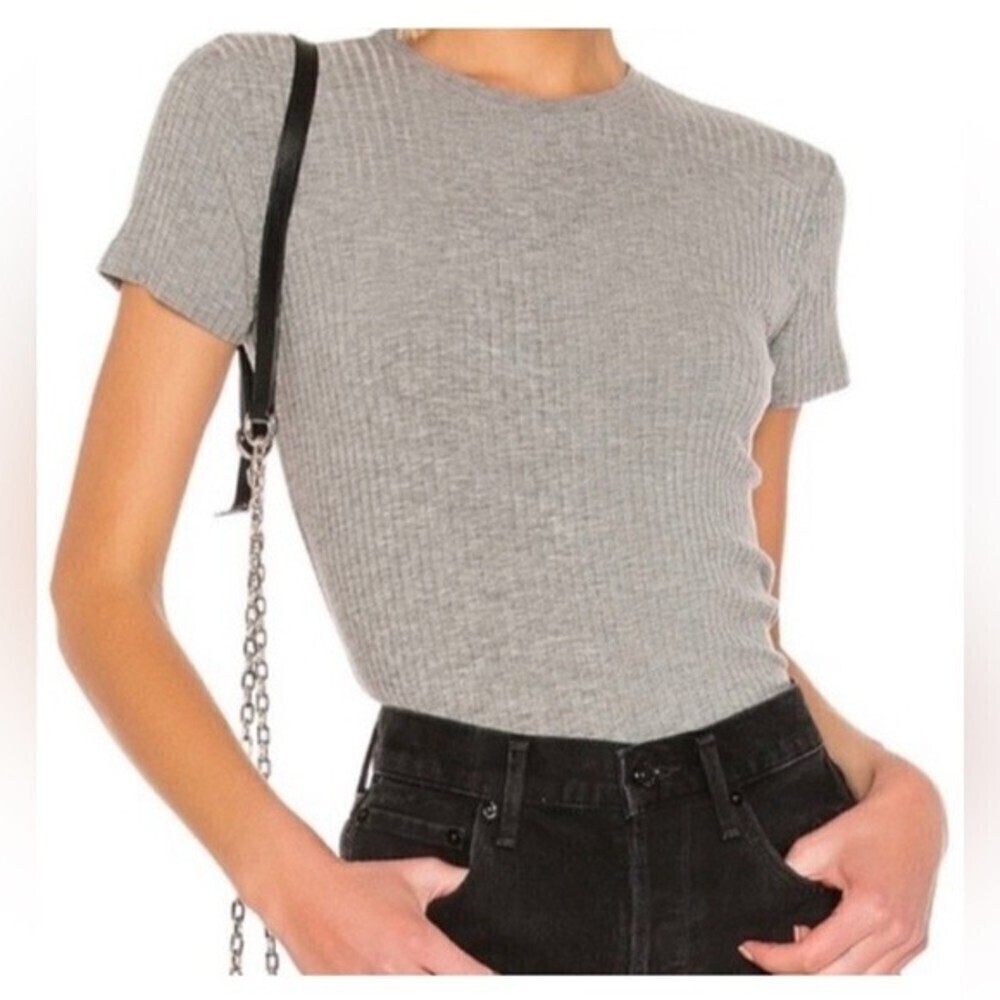 Streetwear Society Basic Solid Form Fitted Tee, G… - image 1